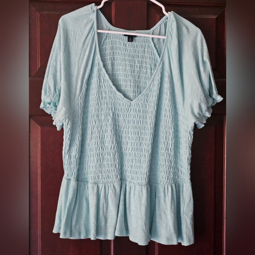 Torrid cotton modal babydoll top